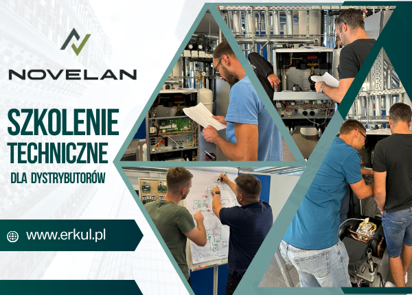 TECHNICZNE SZKOLENIE Z POMP CIEPLA NOVELAN W FABRYCE AIT-DEUTSCHLAND GmbH