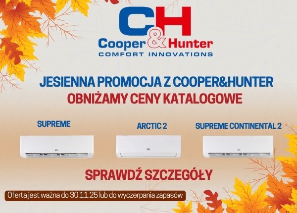 JESIENNE PROMOCJE Z C&amp;H - OBNIŻAMY CENY KATALOGOWE!