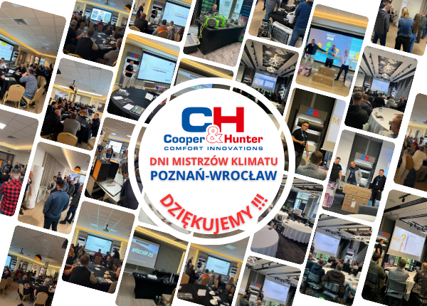 DZIĘKUJEMY ZA UDZIAŁ W DNIACH MISTRZÓW KLIMATU C&amp;H W POZNANIU I WROCŁAWIU!