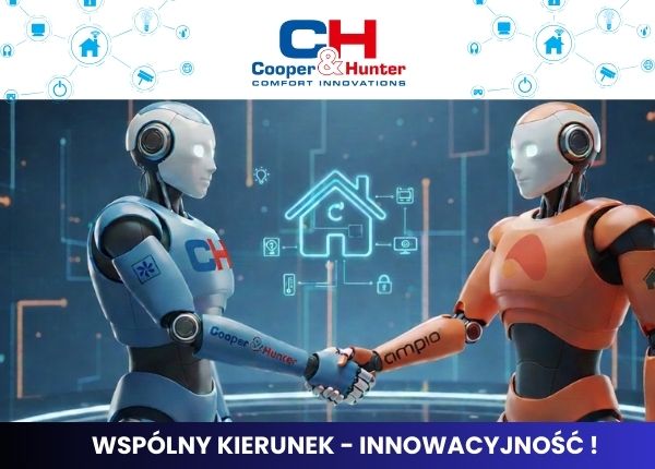 KLIMATYZATORY ŚCIENNE COOPER&amp;HUNTER WSPÓŁPRACUJĄ Z SYSTEMEM AMPIO!