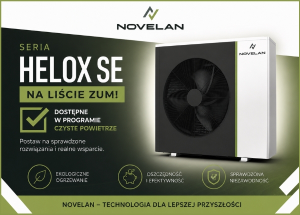 SERIA URZĄDZEŃ HELOX SE ZOSTAŁA DODANA DO LISTY ZUM