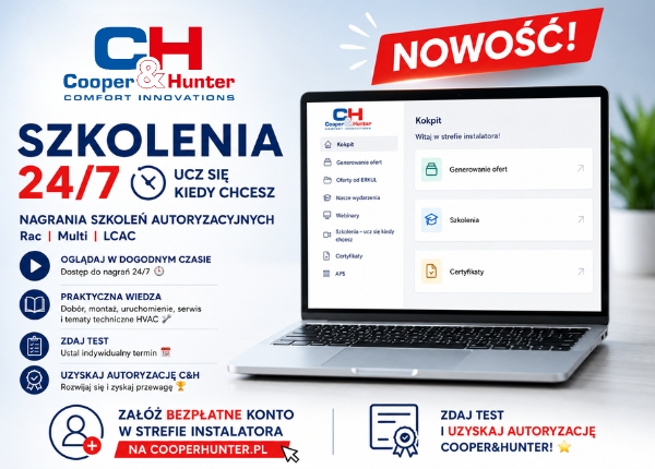 SZKOLENIA AUTORYZACYJNE C&amp;H 24/7 – UCZ SIĘ KIEDY CHCESZ!