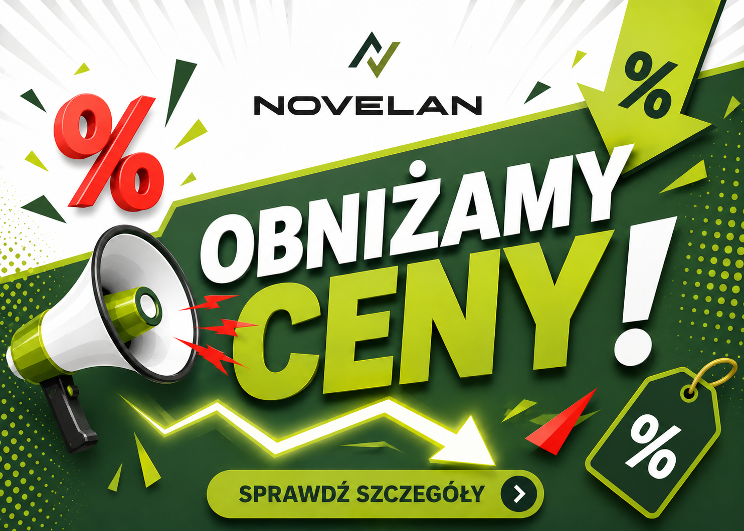 INNI PODWYŻSZAJĄ? A MY OBNIŻAMY! SPRAWDŹ SZCZEGÓŁY !