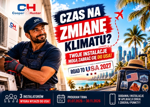 INSTALATORZE ! CZY WIESZ, ŻE TWOJE INSTALACJE KLIMATYZACJI C&amp;H MOGĄ ZABRAĆ CIĘ DO USA?!