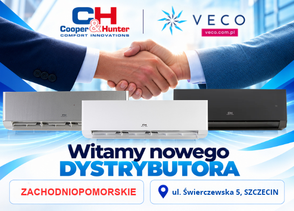 VECO HURTOWNIA HVAC OFICJALNYM DYSTRYBUTOREM URZĄDZEŃ MARKI C&amp;H - SERDECZNIE WITAMY !